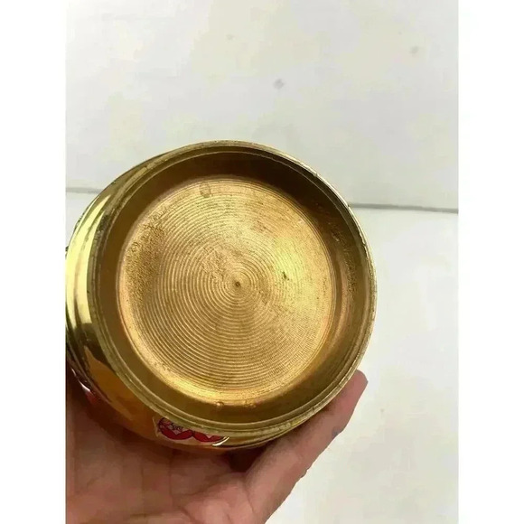 VTG Brass Chinese Dragon Bowl Small Pot Incense Etched Design 3.25" Tall - Picture 12 of 14